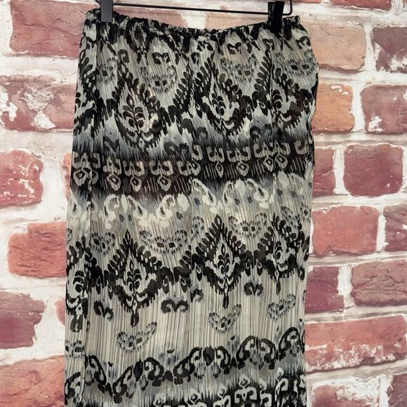 Raviya Swim Cover Up Pants Womens S Multicolor Boho Pool Beach Sheer Lightweight - Picture 3 of 8